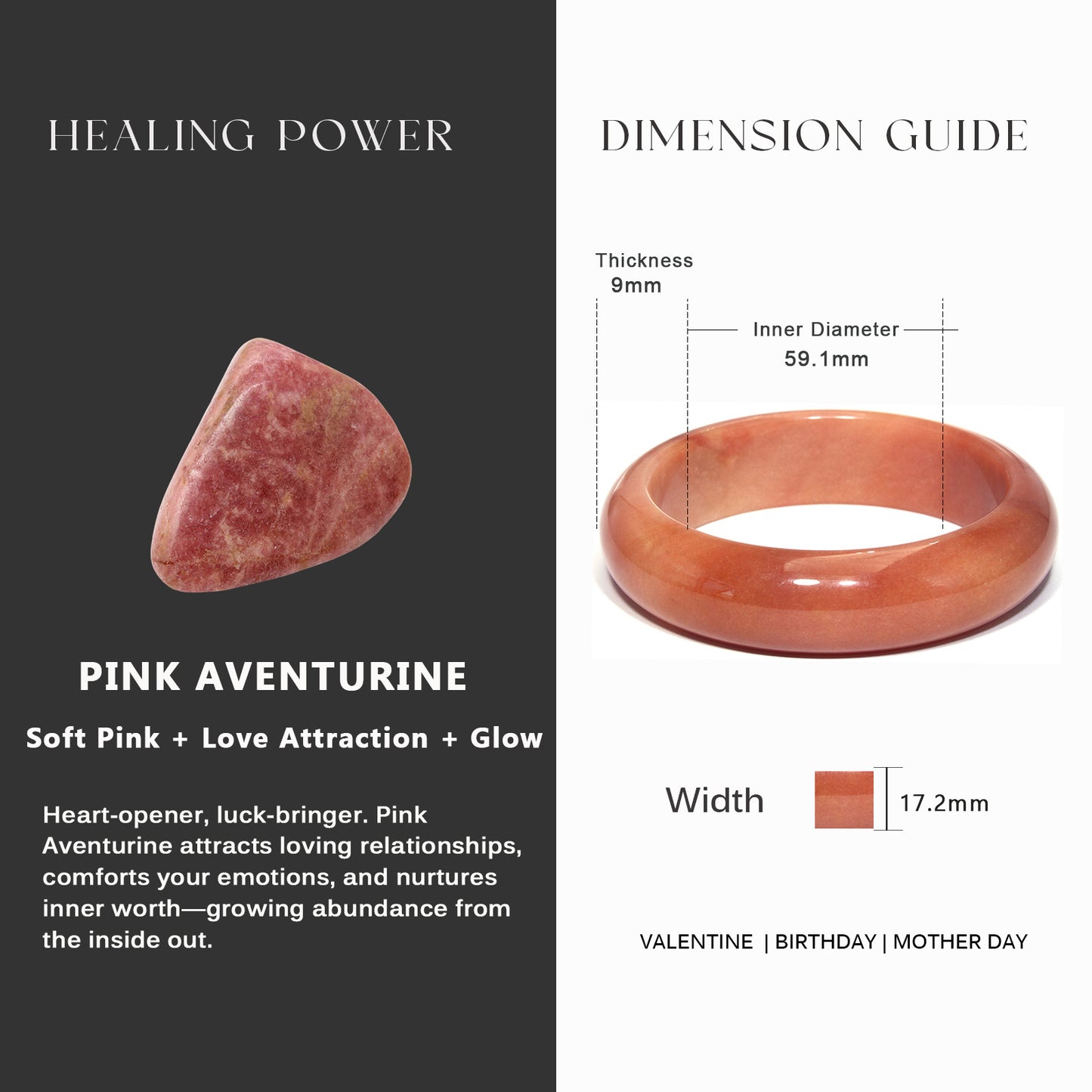 31 Loving Light Pink Aventurine Collection