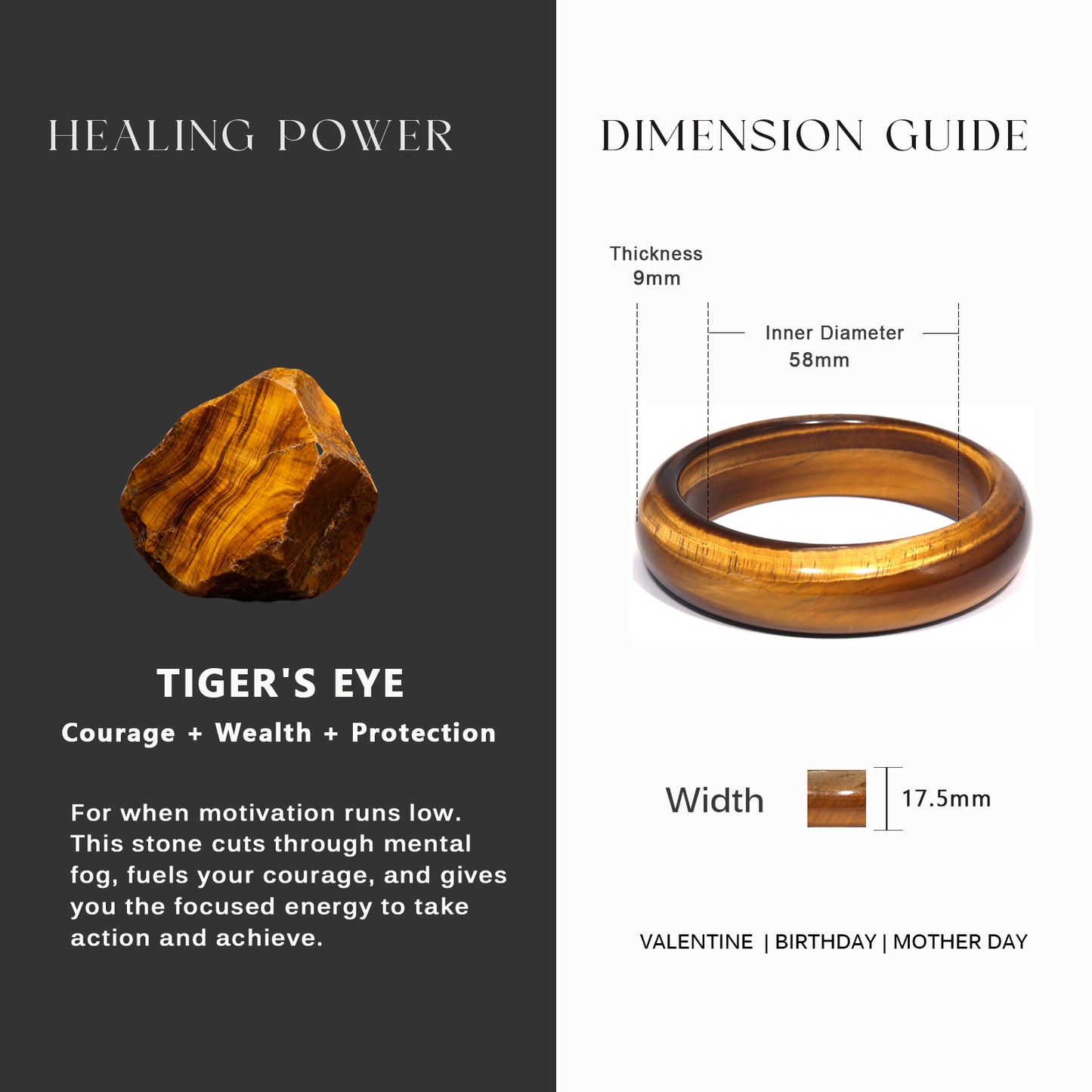 3 Bold Fortune Tiger's Eye Bracelet Collection