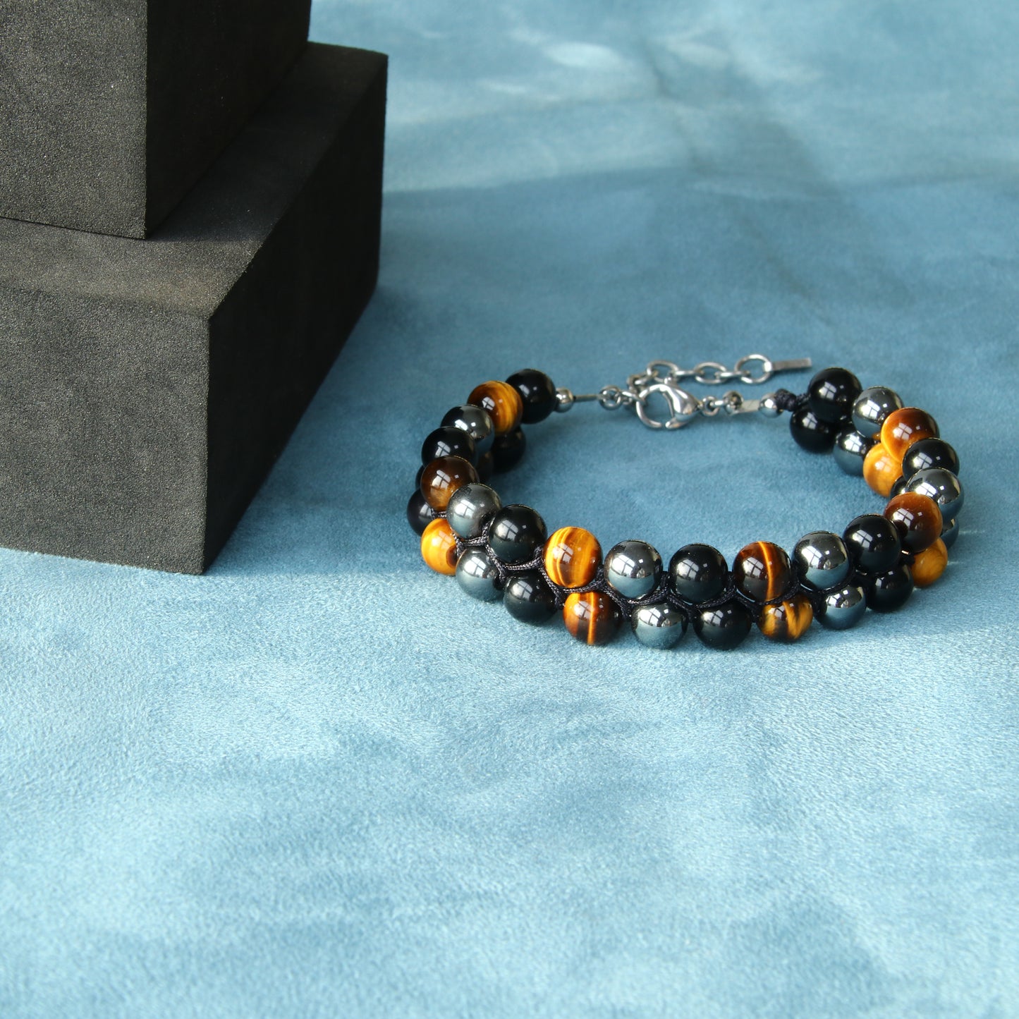 7.5"Triple Protection Bracelet With Durable Wired