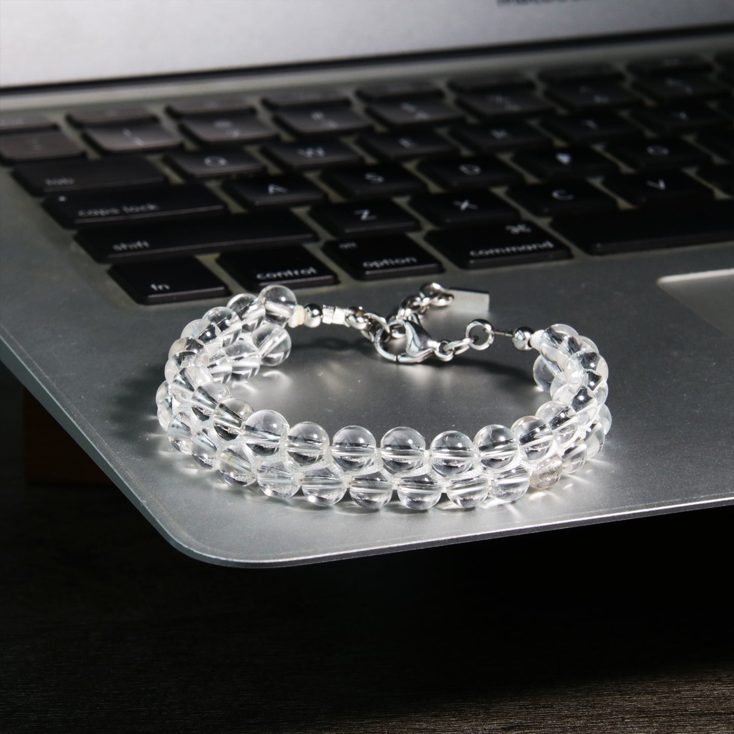 7"Clear Quartz Bracelet