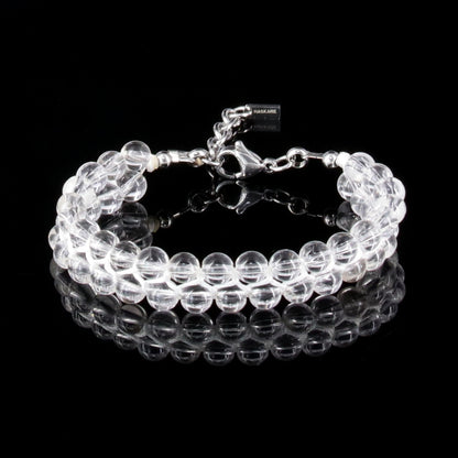 7"Clear Quartz Bracelet