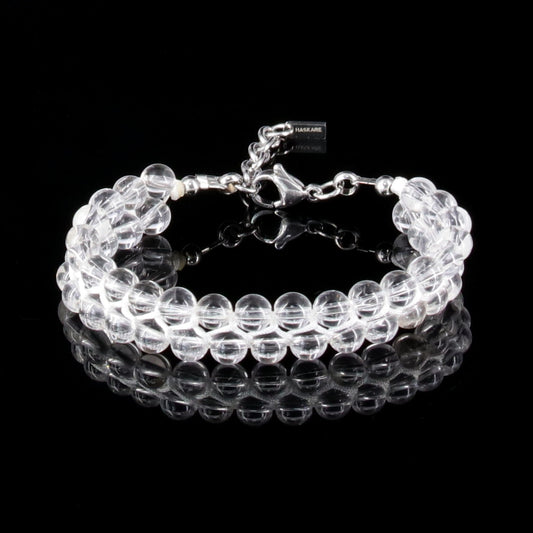 7"Clear Quartz Bracelet