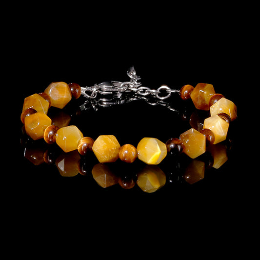 Yellow Tiger Diamond Bracelet