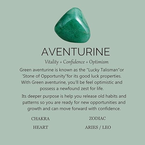 Aventurine Flated Bead Bracelet for Women