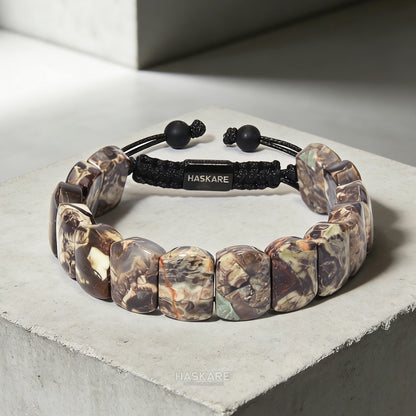 Money Agate Bracelet