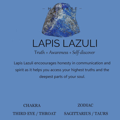 7.5"Tiger Eye Lapis Lazuli  Bracelet