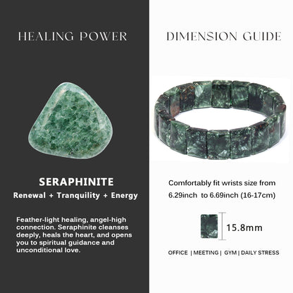 Seraphinite Bracelet