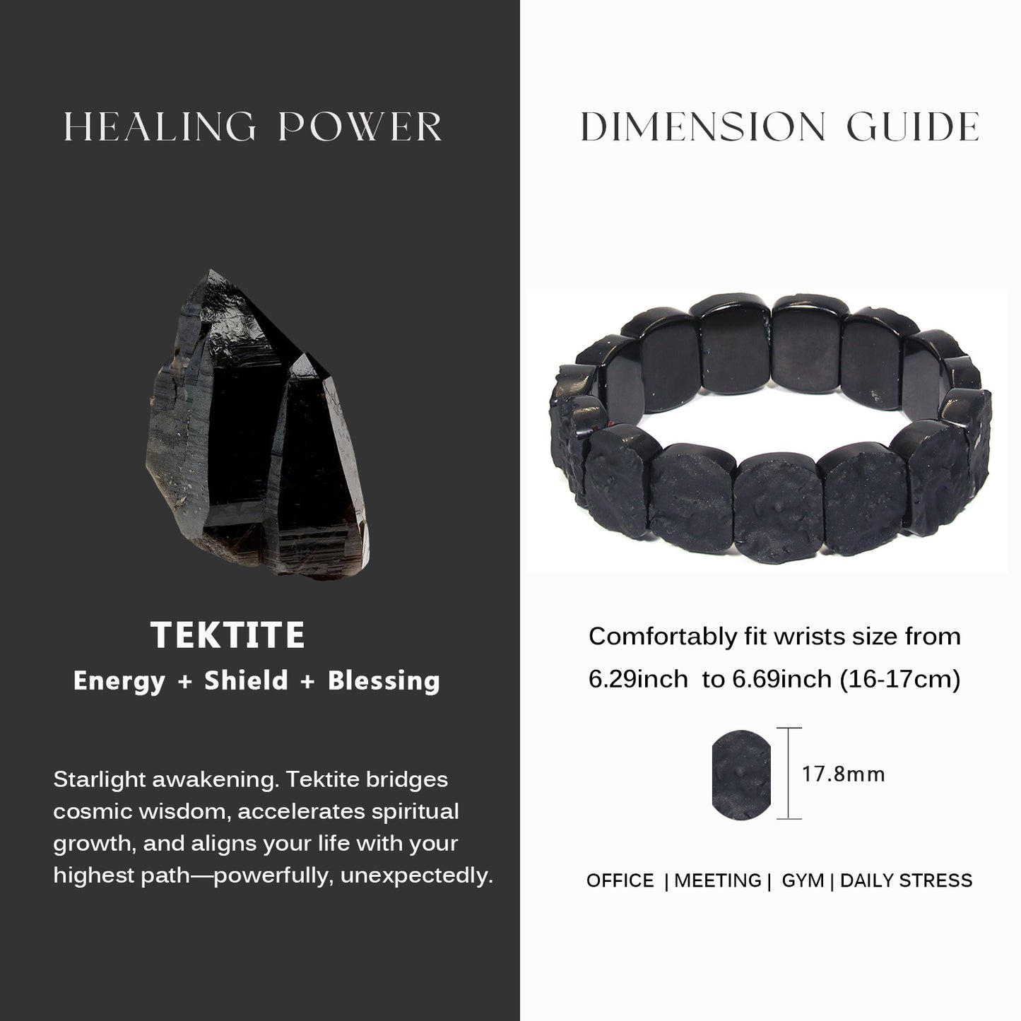 Tektite Bracelet