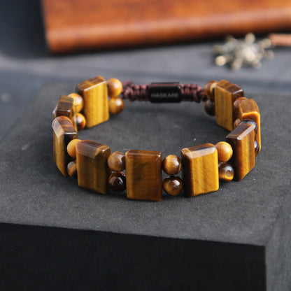 Bold Tiger Eye Bracelet (Medium)