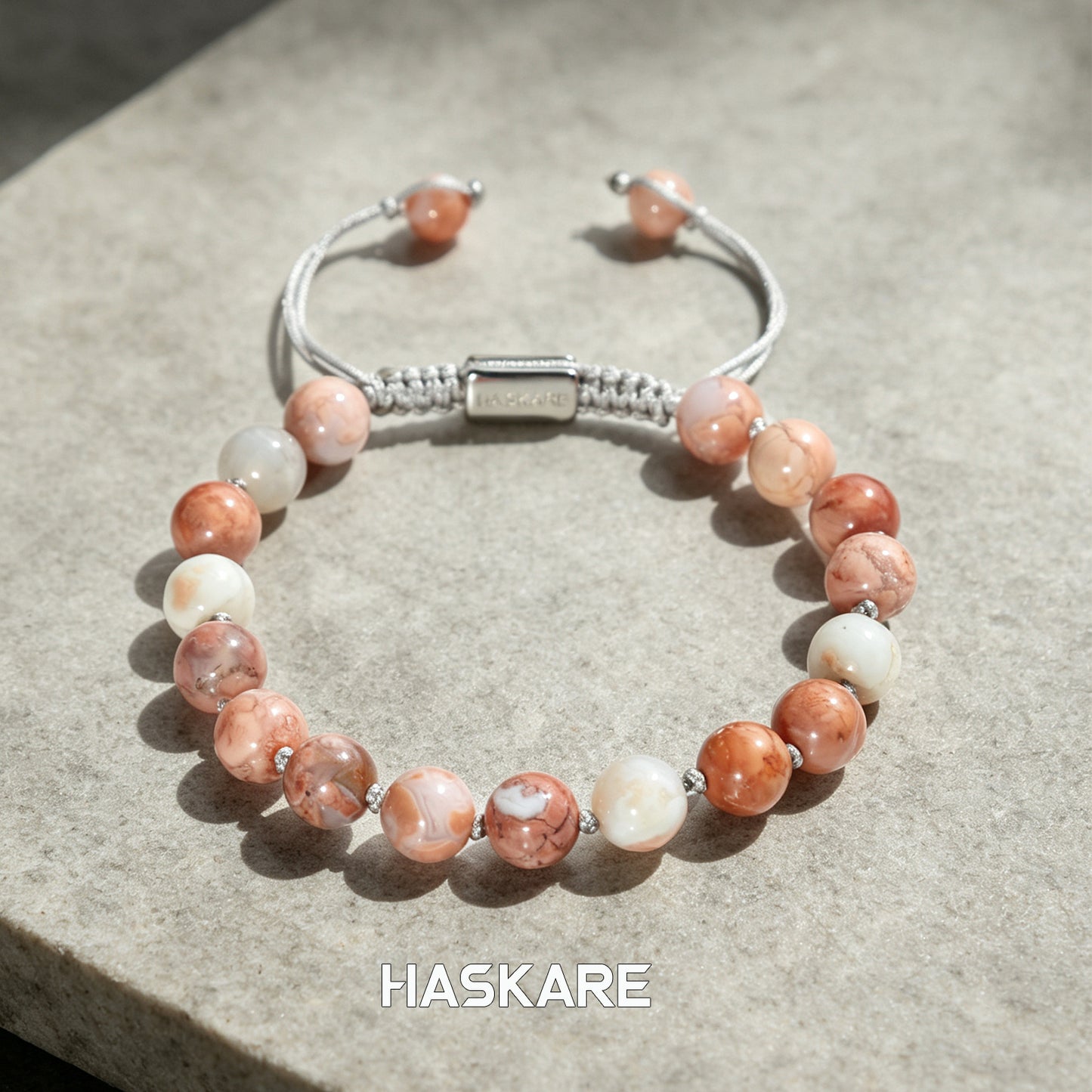 Pink Agate Bracelet