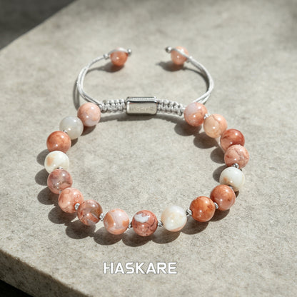Pink Agate Bracelet