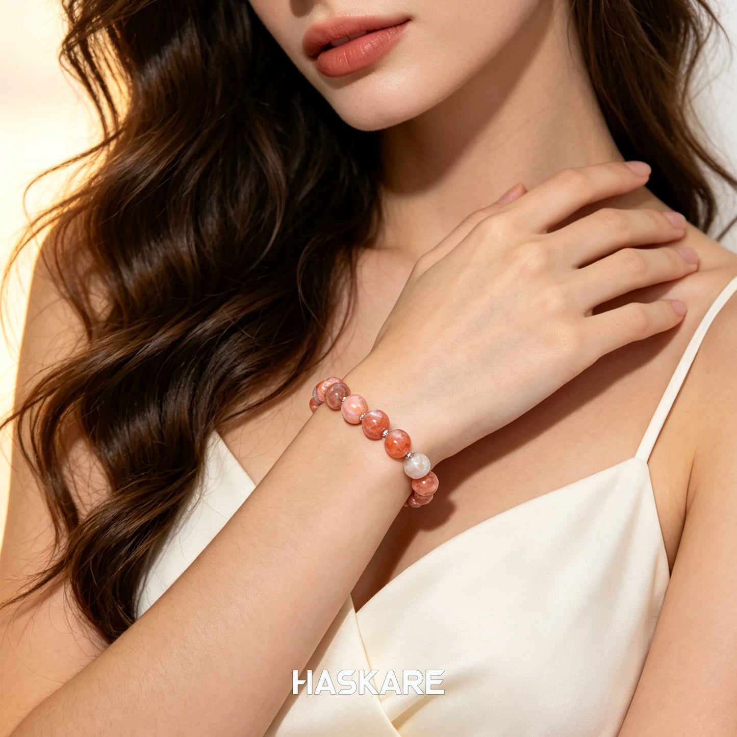 Pink Agate Bracelet