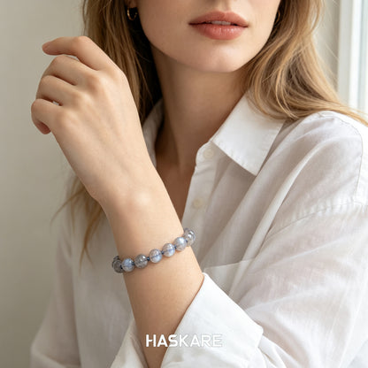 Labradorite Beaded Bracelet