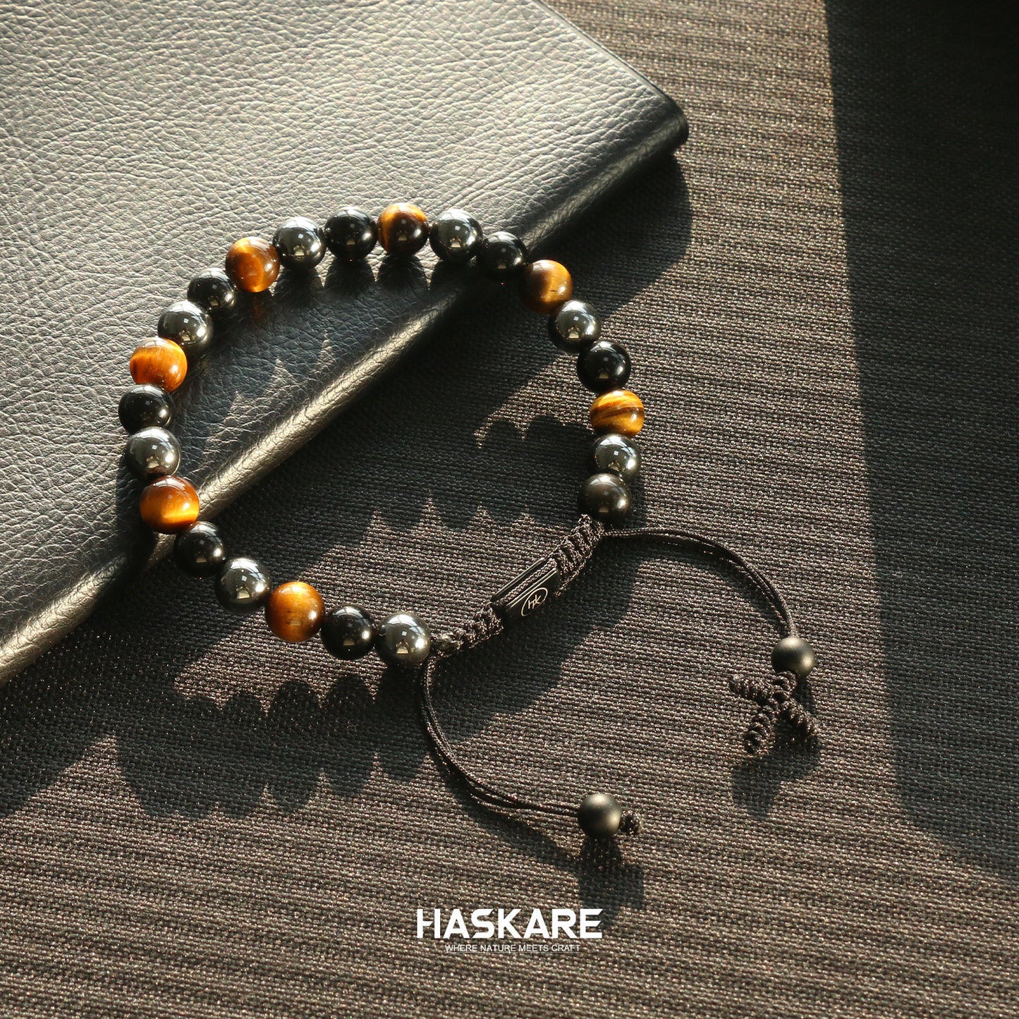 Triple Protection Cross Beads Bracelet