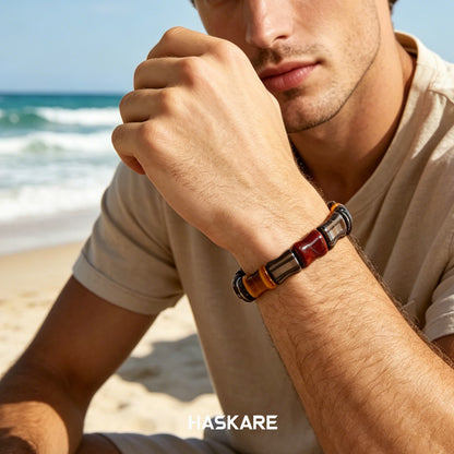 Colorful Tiger Ice-Glow Bracelet