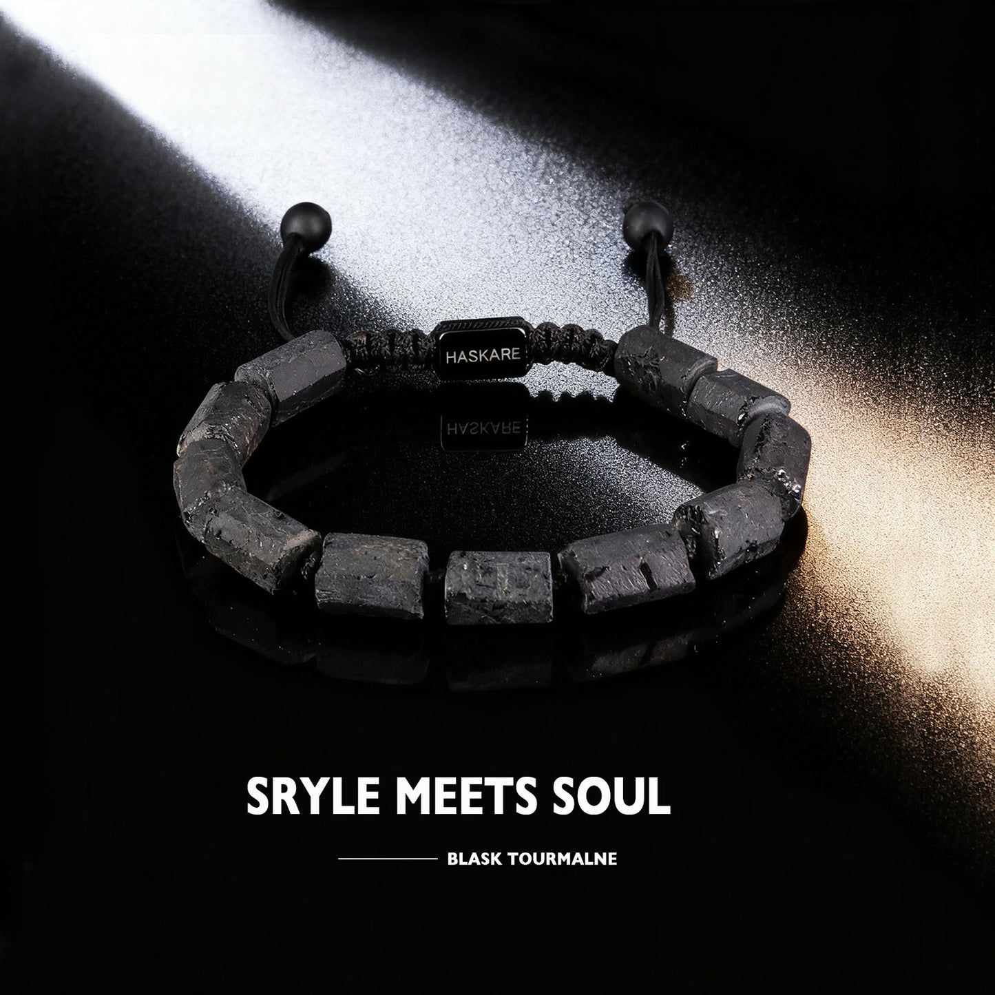 Black Tourmaline Bracelet for Men Women