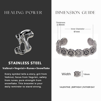Nordic Rune Power Bracelet
