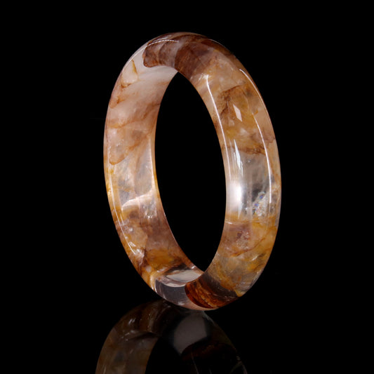 21  Natural Fire Quartz Bangle