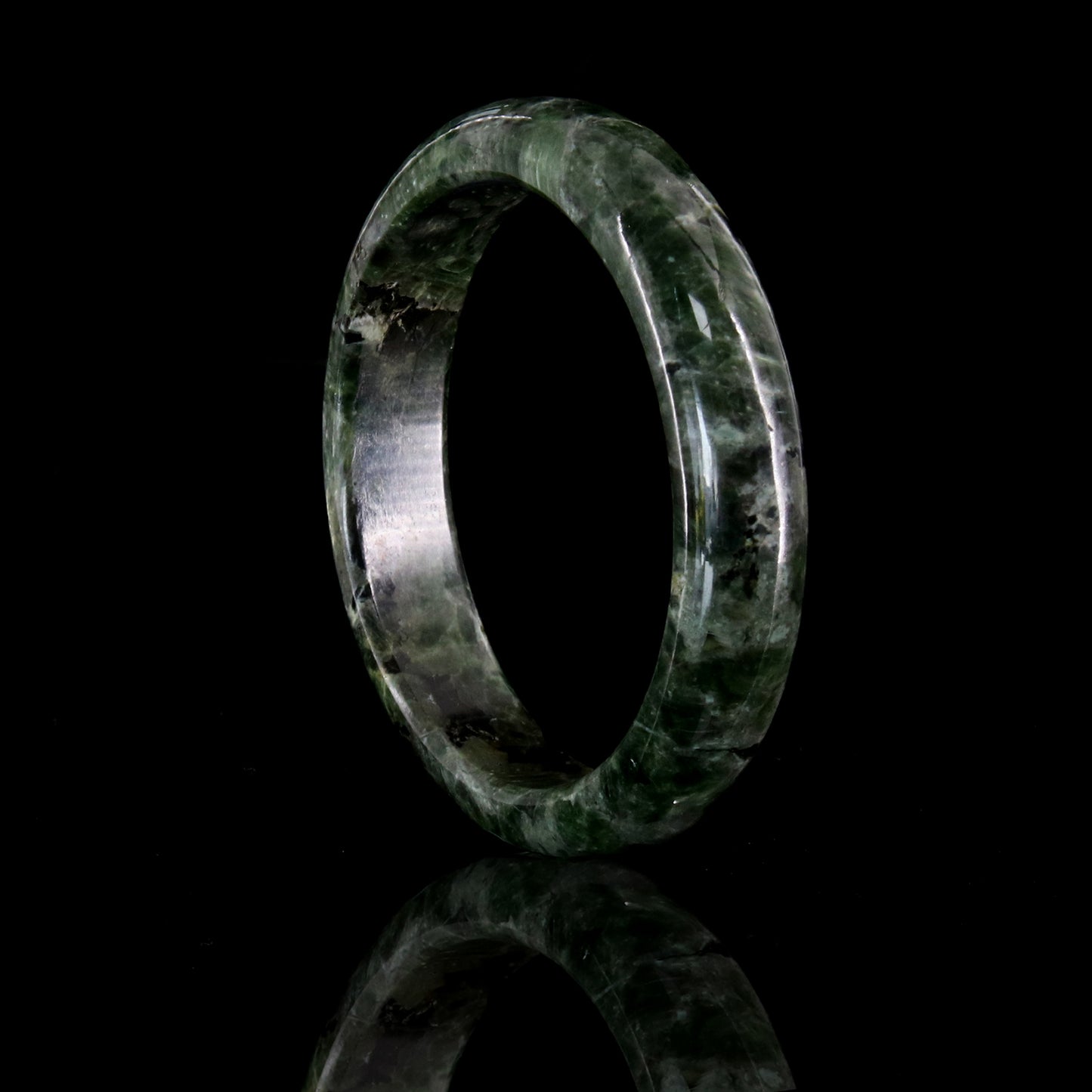 24  Natural Diopside Bangle