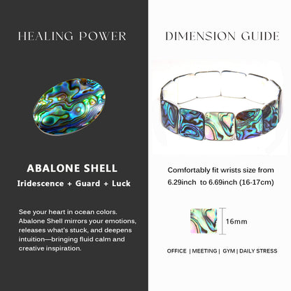 Square Abalone Shell