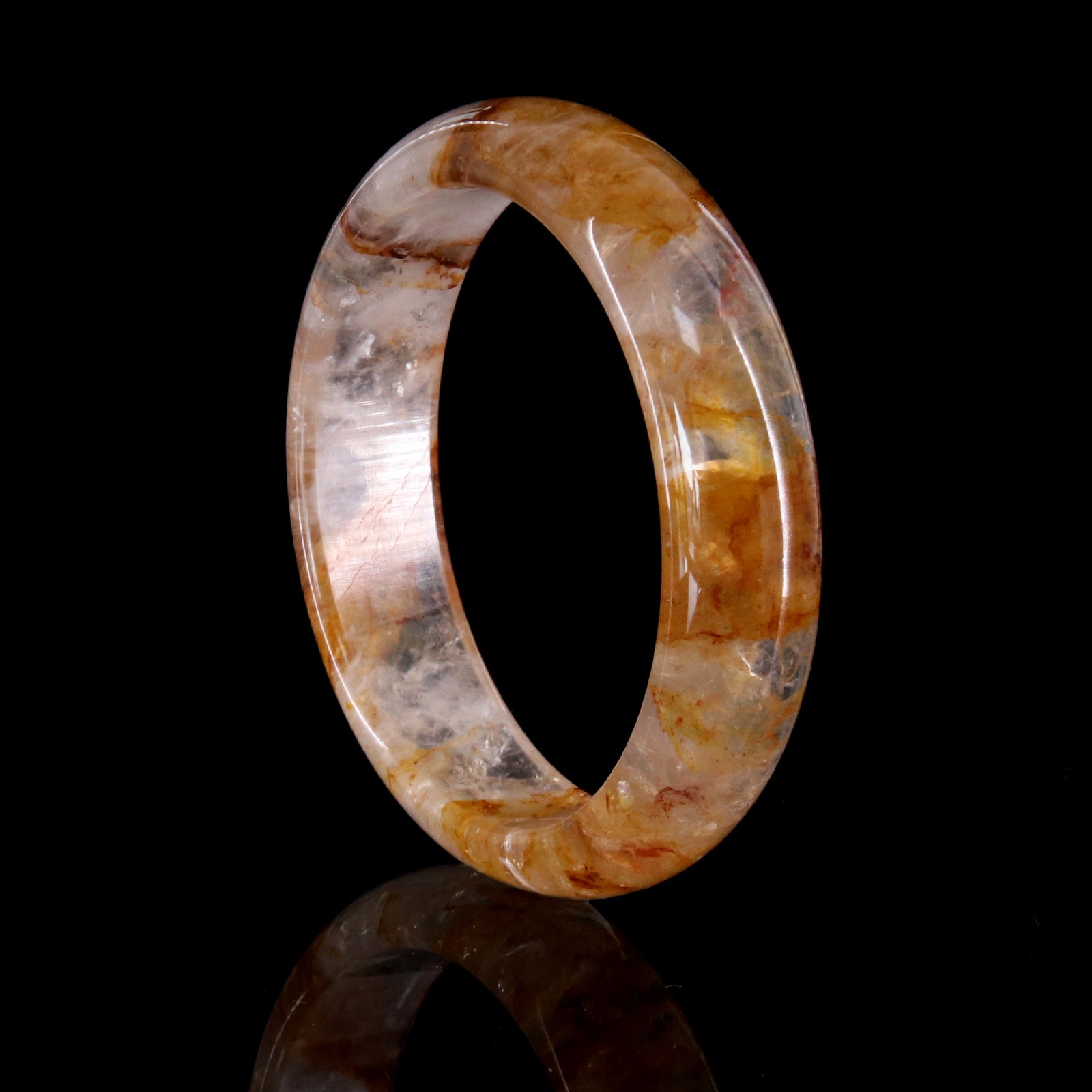 25 Natural Fire Quartz Bangle – HASKARE