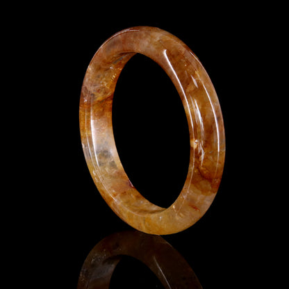 28  Natural Fire Quartz Bangle