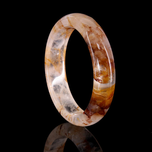 29  Natural Fire Quartz Bangle