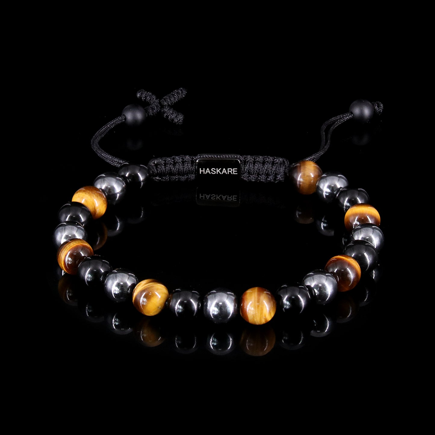 Triple Protection Cross Beads Bracelet