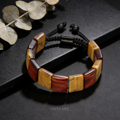 Yellow and Red Tiger Bracelets