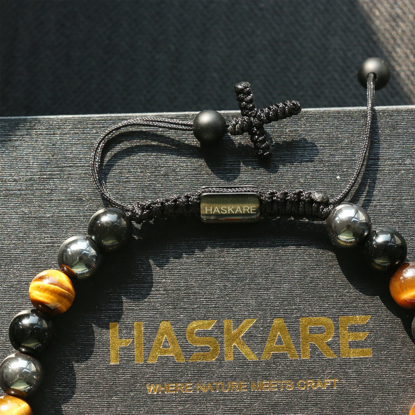 Triple Protection Cross Beads Bracelet