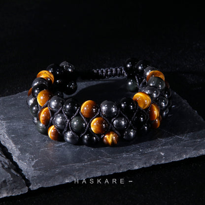 Triple-Layered Protection Bracelet (8mm)