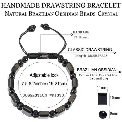 Bold Black Obsidian for Men (Large)