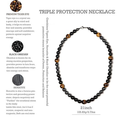 Triple Protection Necklace