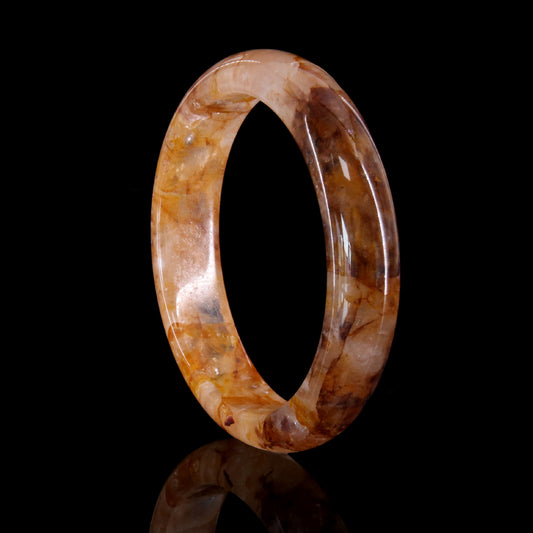 30  Natural Fire Quartz Bangle