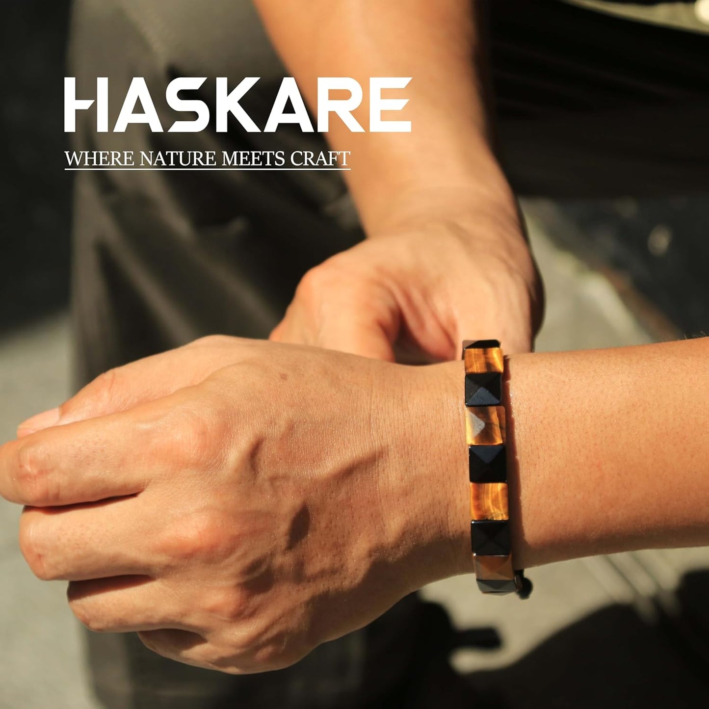 Tiger eye Obsidian Bracelet