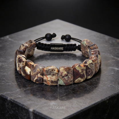 Money Agate Bracelet