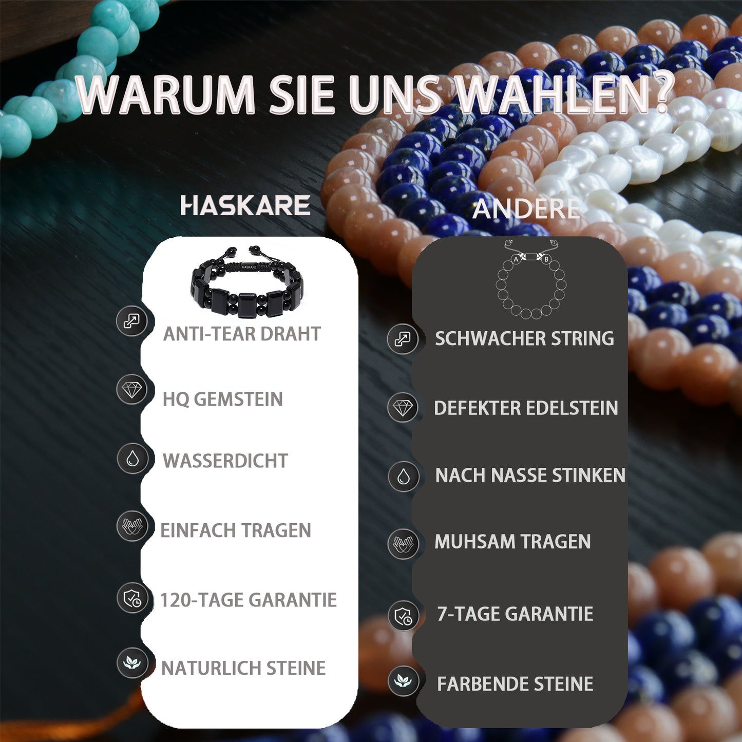 Bold Black Obsidian for Men (Large)