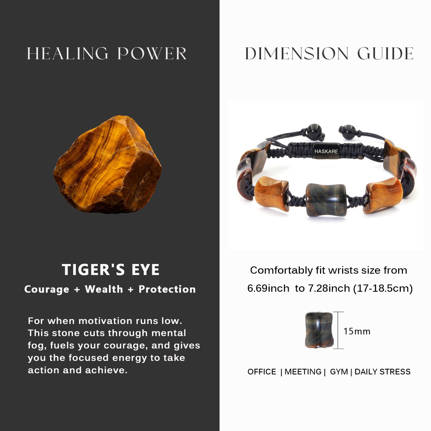 Color Tiger Hand Rope