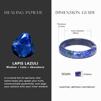 6  Lapis Lazuli Wisdom & Truth Collection