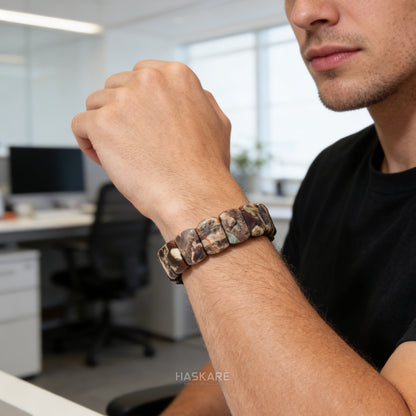 Money Agate Bracelet