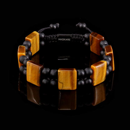 Tiger Eye Black Onyx Bracelet