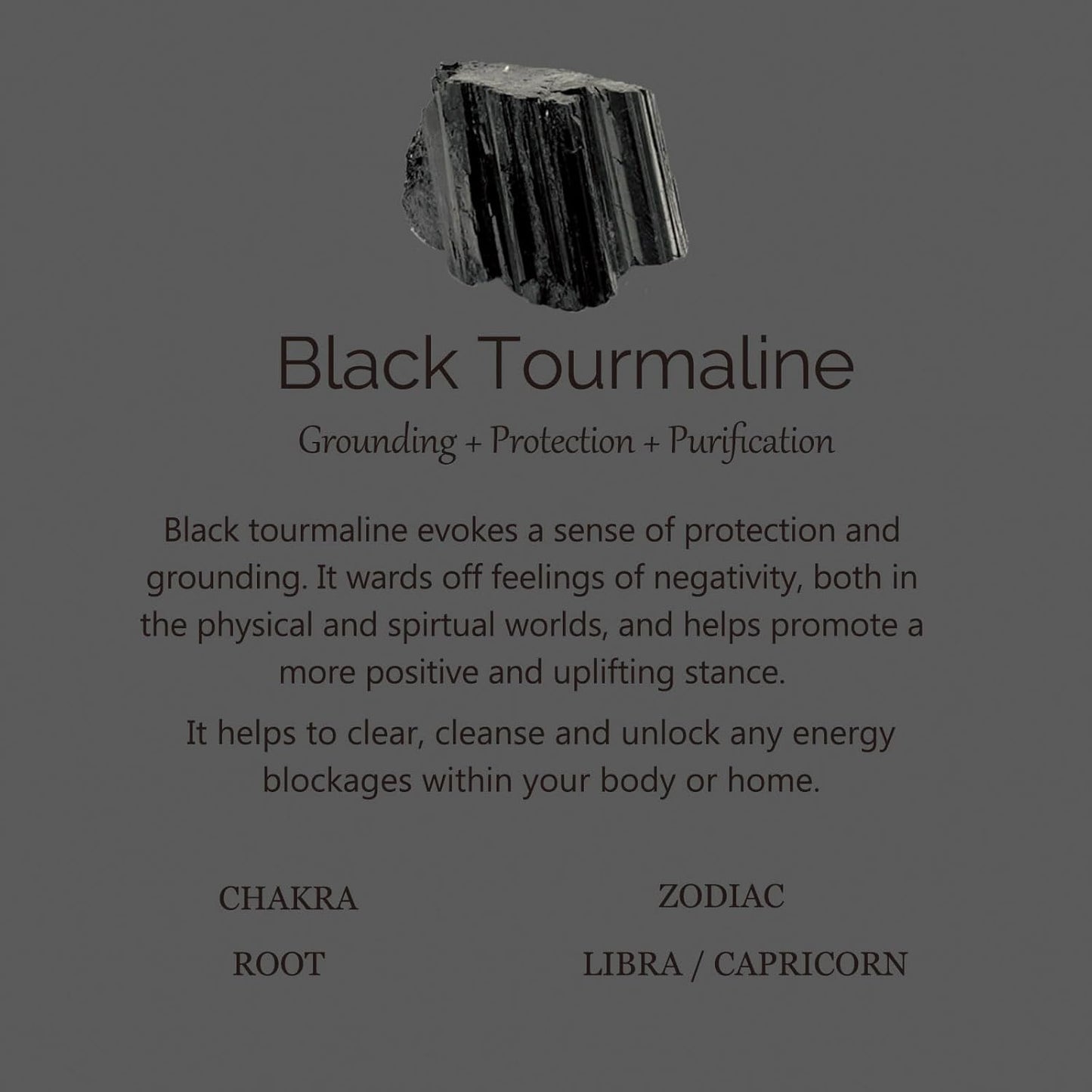 An obsidian necklace