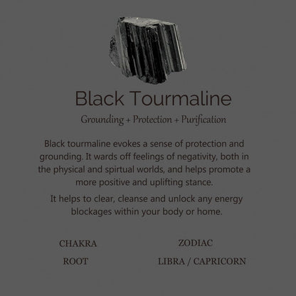 An obsidian necklace
