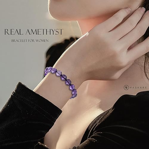 Amethyst Bracelet (8mm)