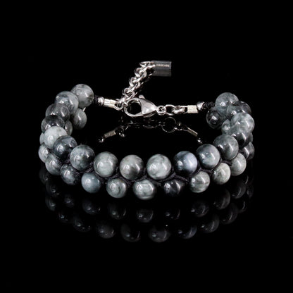 Mens Hawk Eye Bracelet 7.5"