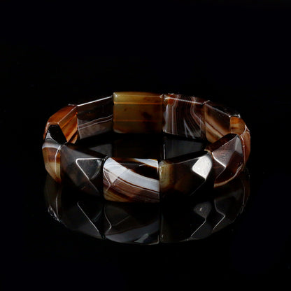 Cafe Agate Bracelet