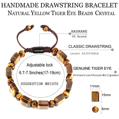 Bold Tiger Eye Bracelet (Medium)