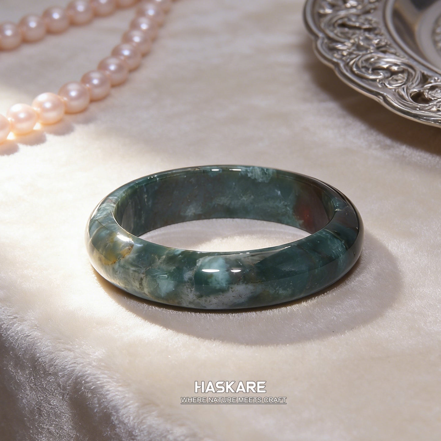 20  Ocean Agate Calm Wave Collection