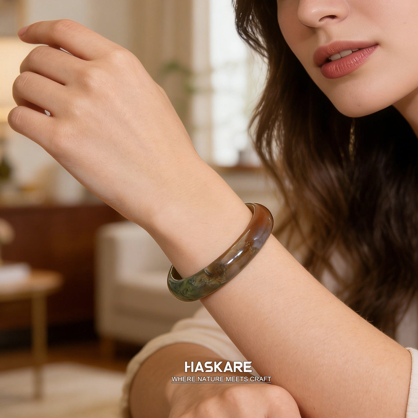 35  Ocean Agate Calm Wave Collection