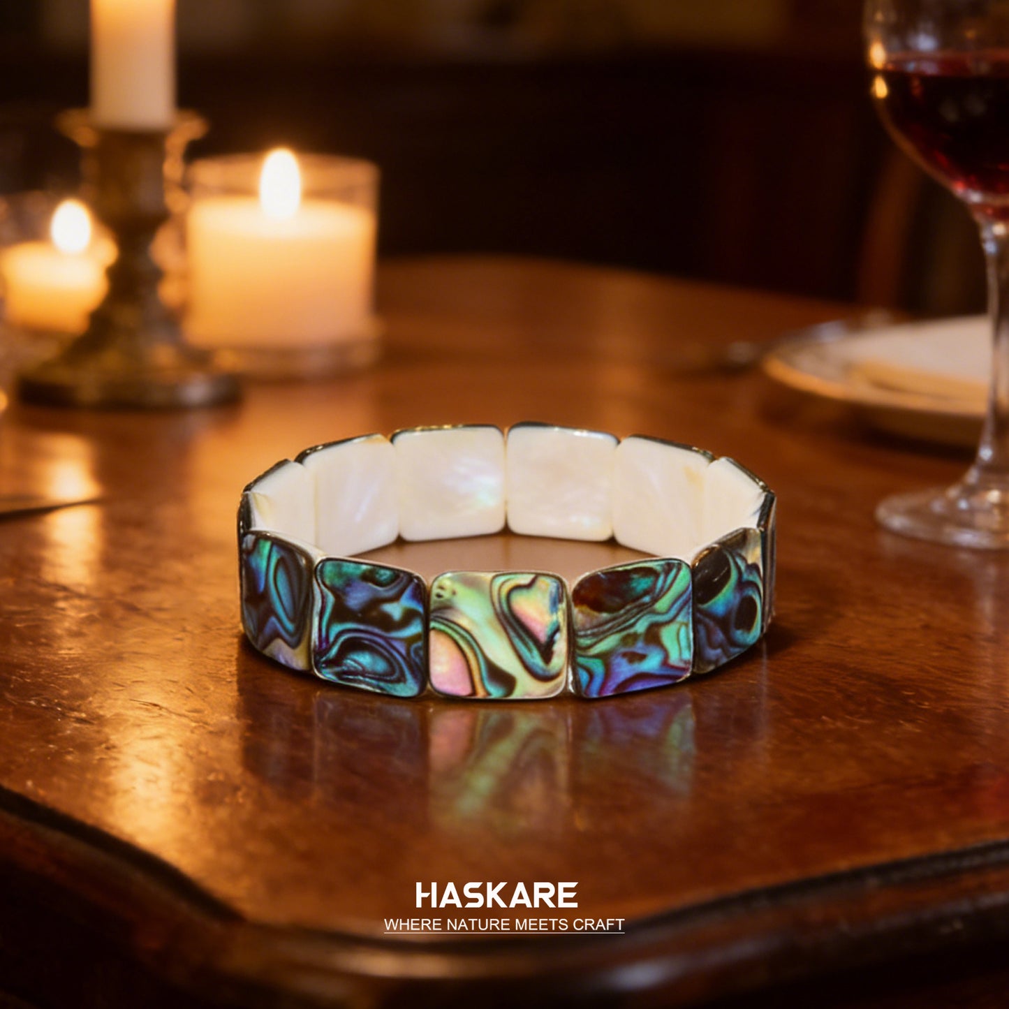Square Abalone Shell